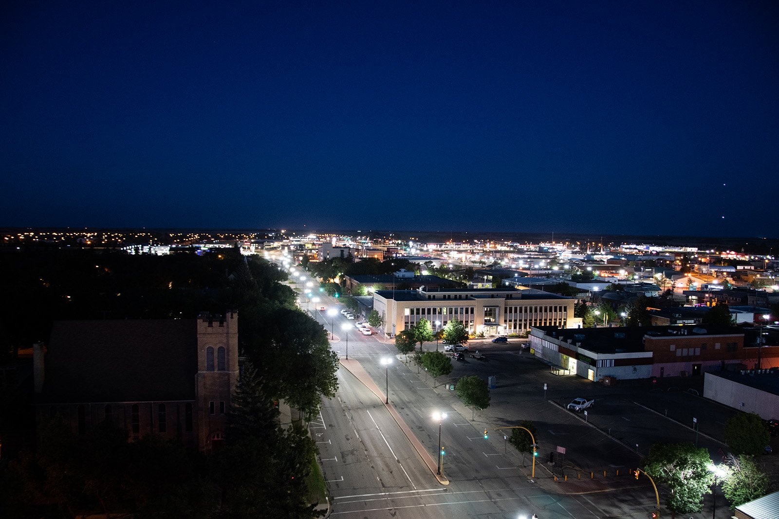 city at night