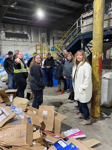 Council touring RecyclAbility Enterprises