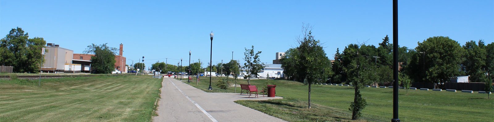 pathway and park