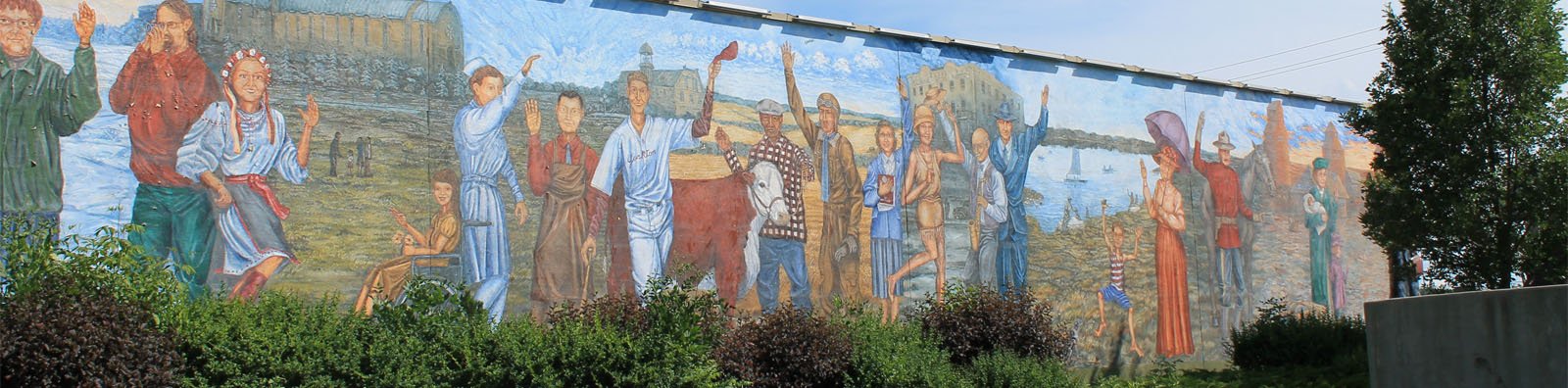 downtown mural