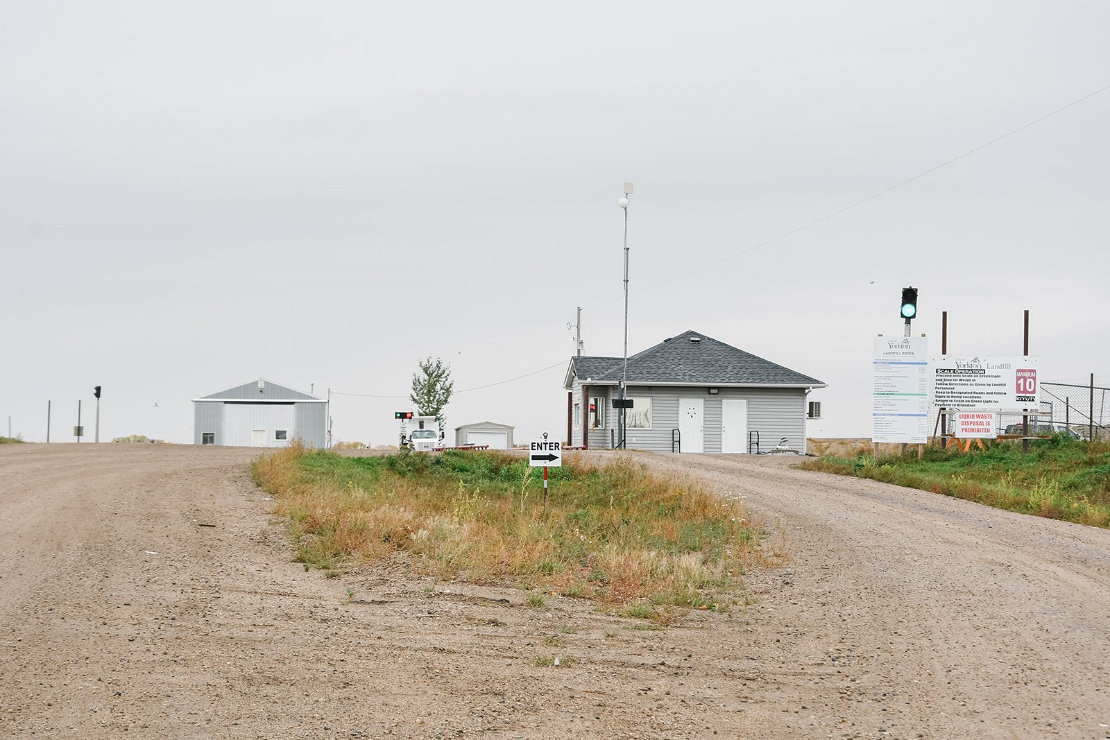 landfill building