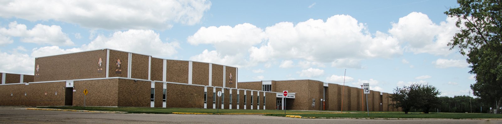 brick school building