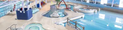 Swimming pool at the Gallagher Centre