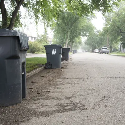 Garbage bins