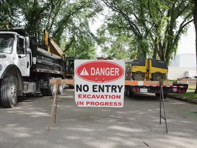 construction sign